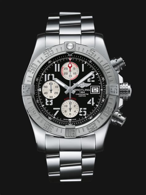 how to set time on breitling avenger